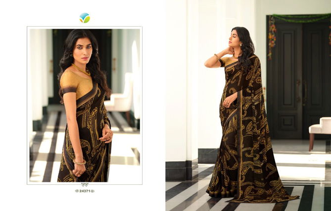 GC GAURVI 0.3 Georgette Daily Wear Sarees Catalog